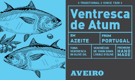 Aveiro Tuňákové filety Ventresca v olivovém oleji 120g