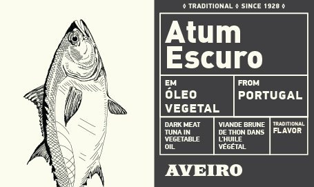 Aveiro Tmavé maso z tuňáka v rostlinném oleji 120g