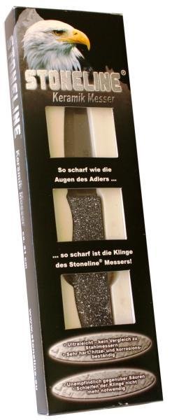 keramický nůž Stoneline black 21 cm