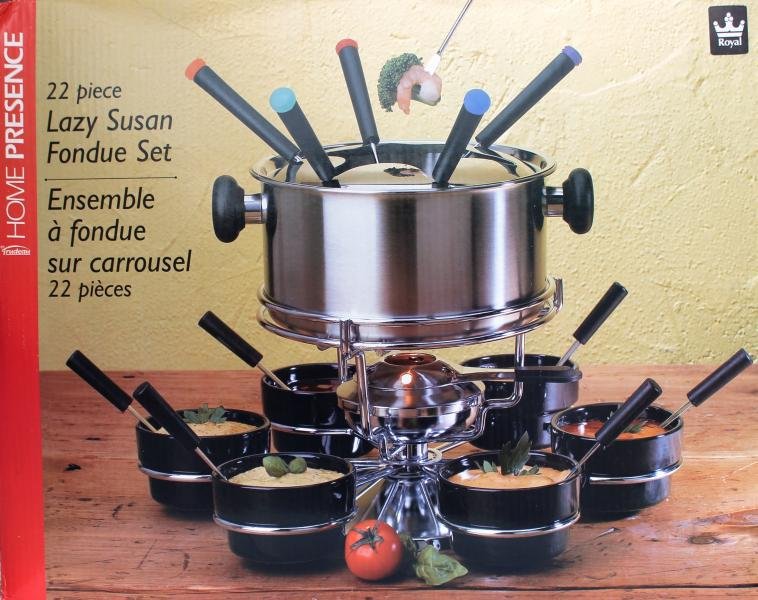 Susan nerezový fondue set