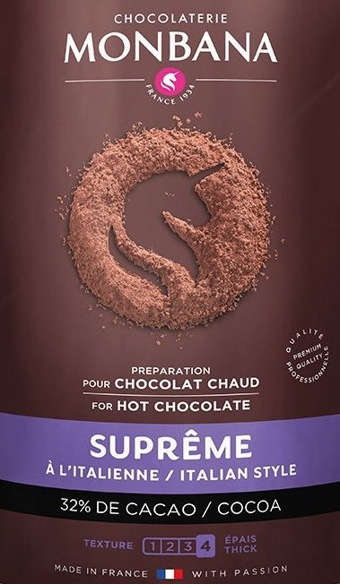 Monbana horká čokoláda 32% supreme 25 g