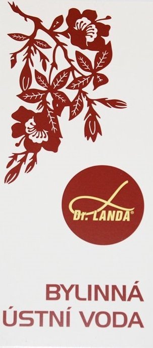 Bylinná ústní voda Dr. Landa 2 x 250 ml