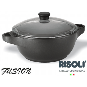 Kastrol se skleněnou poklicí Fusion 24 cm