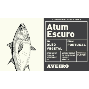 Aveiro Tmavé maso z tuňáka v rostlinném oleji 120g