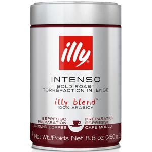 Illy Dark 250g mletá káva, dóza