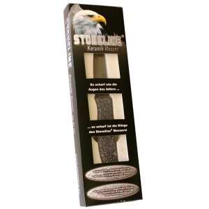 Keramický nůž stoneline black 27 cm