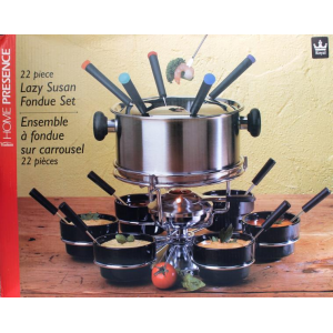 Susan nerezový fondue set