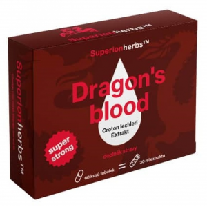 Superionherbs Dračí krev - Dragons Blood Extrakt, 60 kapslí